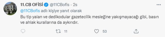 11. Cumhurbaşkanlığı ofisi, Abdullah Gül'ün CHP'li vekille adaylığı konusunda görüşme yaptığı iddialarını yalanladı
