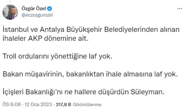 Özgür Özel'in iddialarının odağındaki Emin Şen ilk kez konuştu