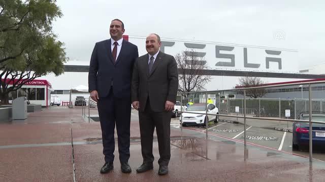 SAN FRANCİSCO - Bakan Varank, Tesla'nın Türkiye pazarına girmek istediğini açıkladı
