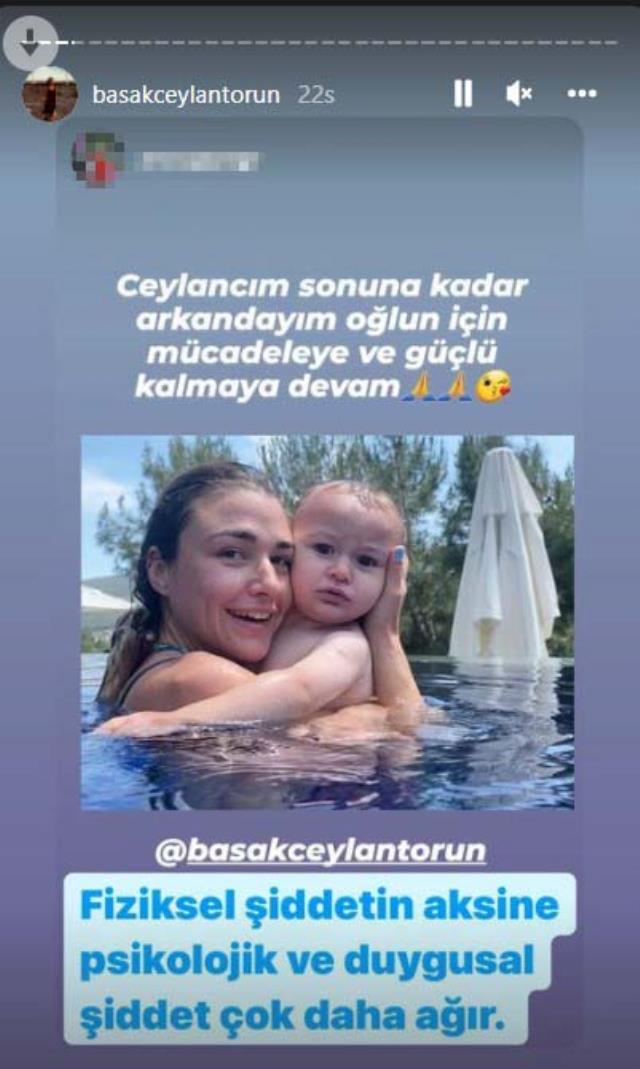 Başak Ceylan Torun, şarkıcı eşi Kaan Boşnak'tan şiddet gördüğünü iddia ederek isyan etti