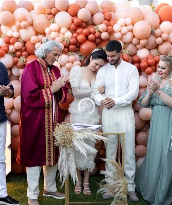 Berk Oktay ve Yıldız Çağrı Atiksoy Nikah Kıydı