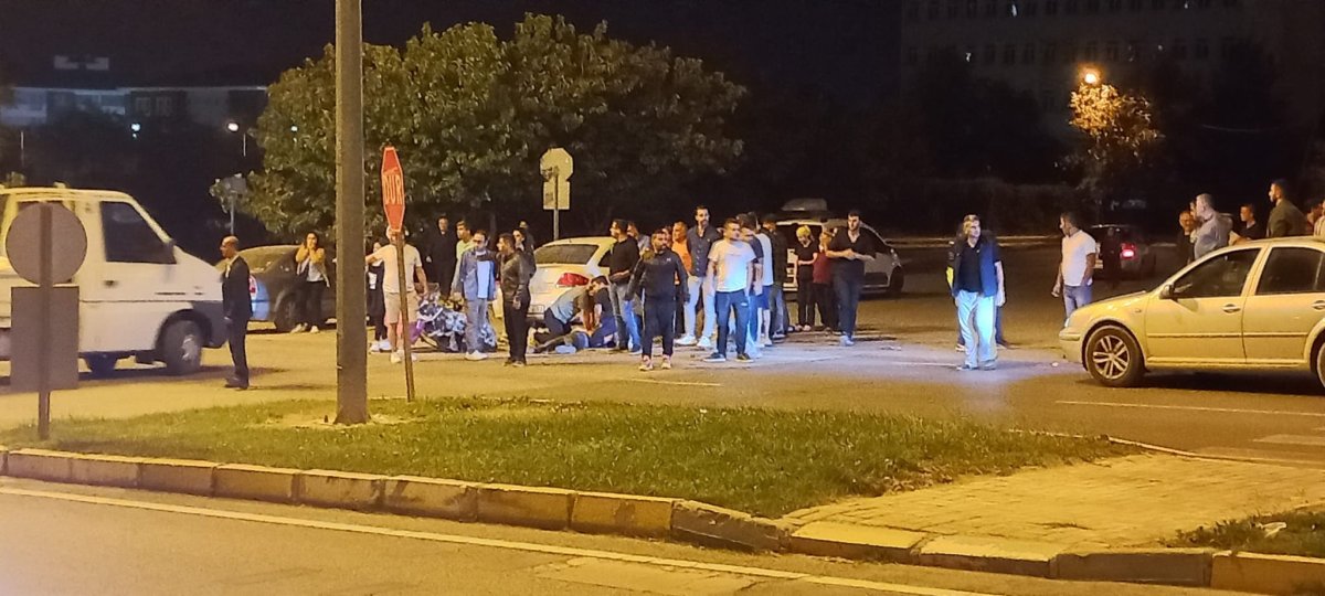 Denizli de kadın sürücünün çarptığı motokurye kurtarılamadı #1