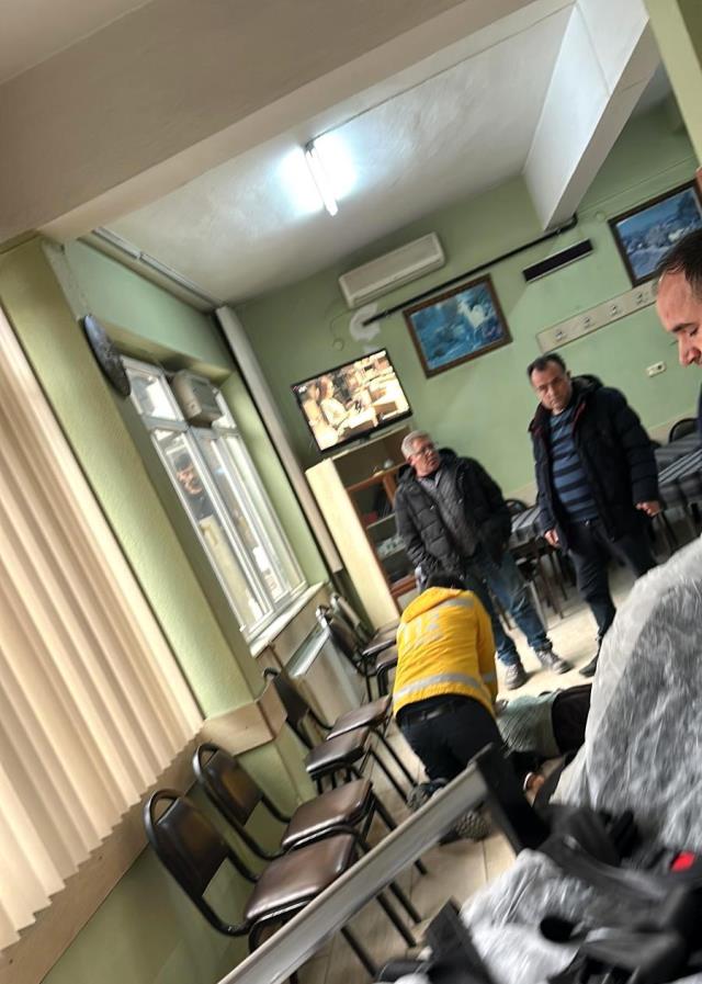 Dinlenmek için girdiği kahveden cansız bedeni çıktı