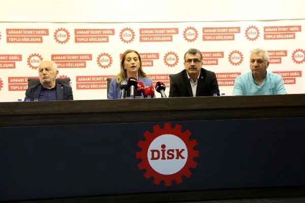 DİSK Başkanı Çerkezoğlu: Asgari ücret yılda 4 kez güncellenmeli