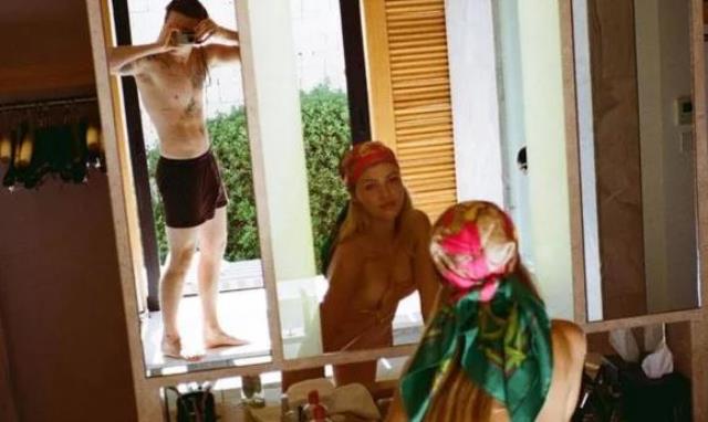 Dünyaca ünlü yıldız Beckham'ın oğlundan şok eden hareket! Evlilik yıl dönümlerinde karısının çıplak fotoğrafını paylaştı