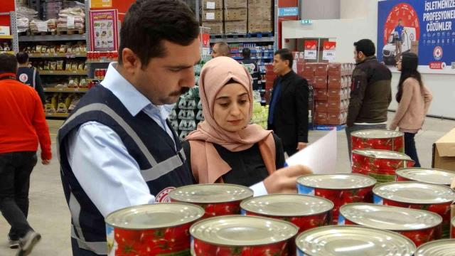 Diyarbakır'da fiyat etiketi tarihi olmayan iki iş yerine idari para cezası