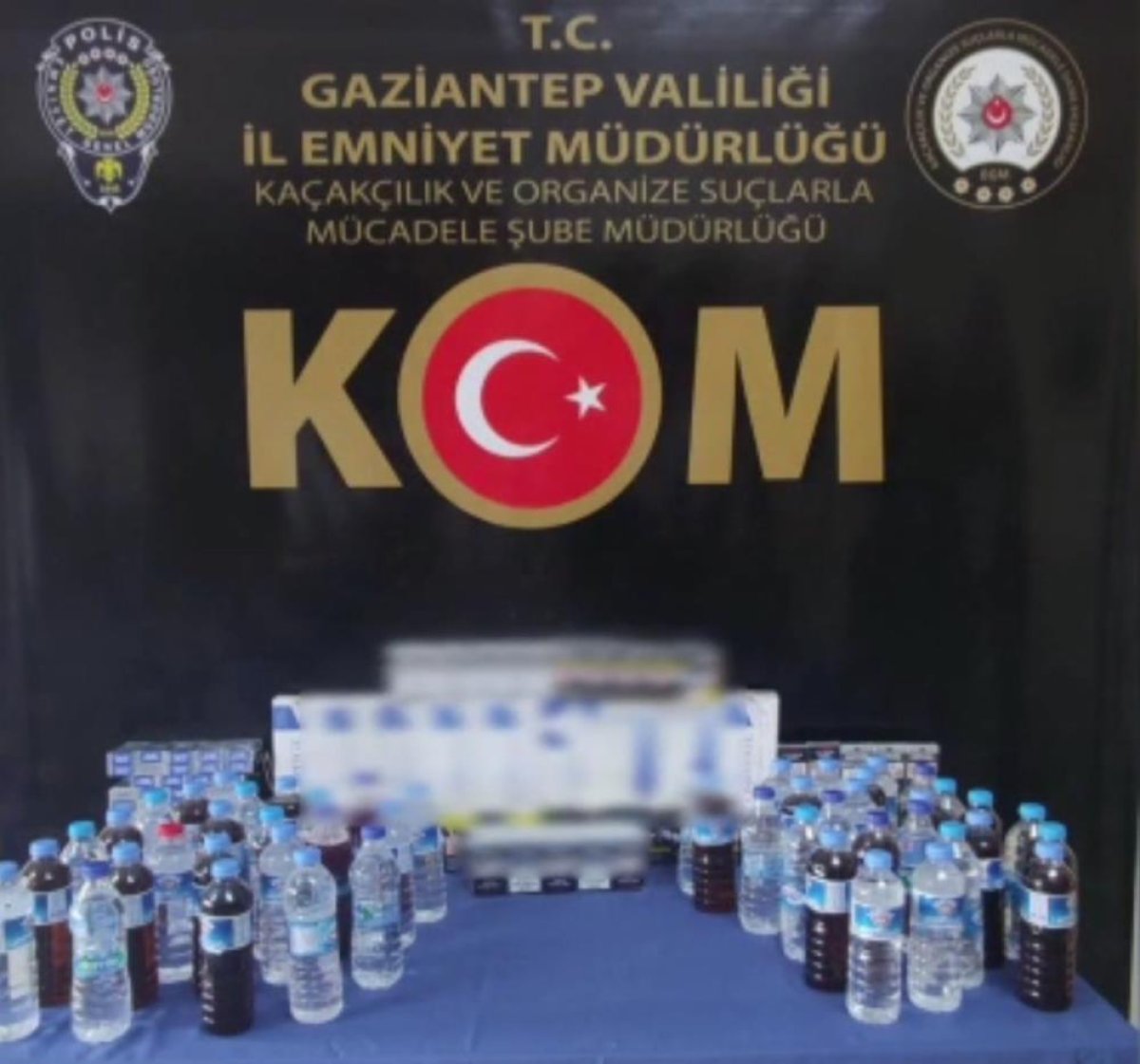 Gaziantep te kaçak alkol operasyonunda 24,5 litre dökme alkol bulundu #3