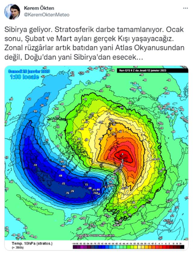 'Gerçek kış' için tarih verildi! Radar görüntüsü paylaşan uzmanlardan Sibirya soğukları uyarısı