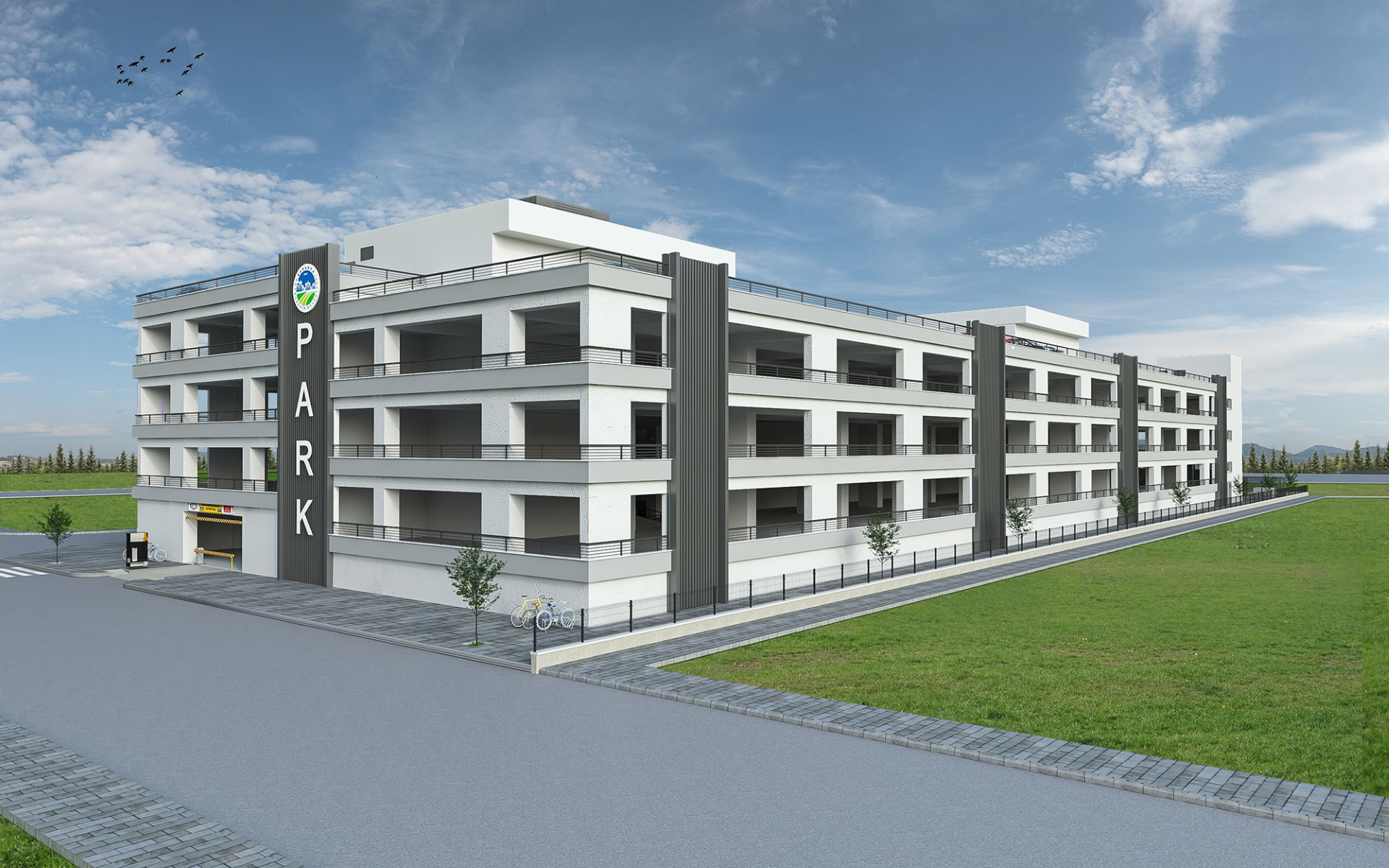 Sağlık kampüsüne katlı otoparkla etkili çözüm- 530 araç kapasiteli olacak 2