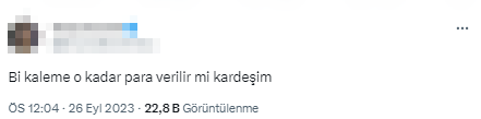 Ünlü markanın sattığı kalemin fiyatı dudak uçuklatıyor!