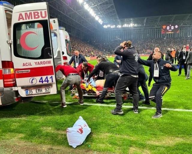 İşaret fişeğiyle Göztepeli taraftarın canına kasteden şüphelinin ilk ifadesi ortaya çıktı: Rastgele attım