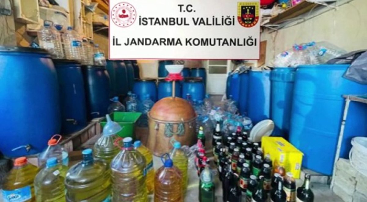 İstanbul sahte alkol operasyonu: 3 gözaltı #1