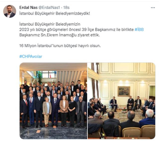 İlçe başkanları Ekrem İmamoğlu'nun yanına gitti! Ziyarette Canan Kaftancıoğlu'nun olmaması 'Aralarında gerginlik var' iddialarını güçlendirdi
