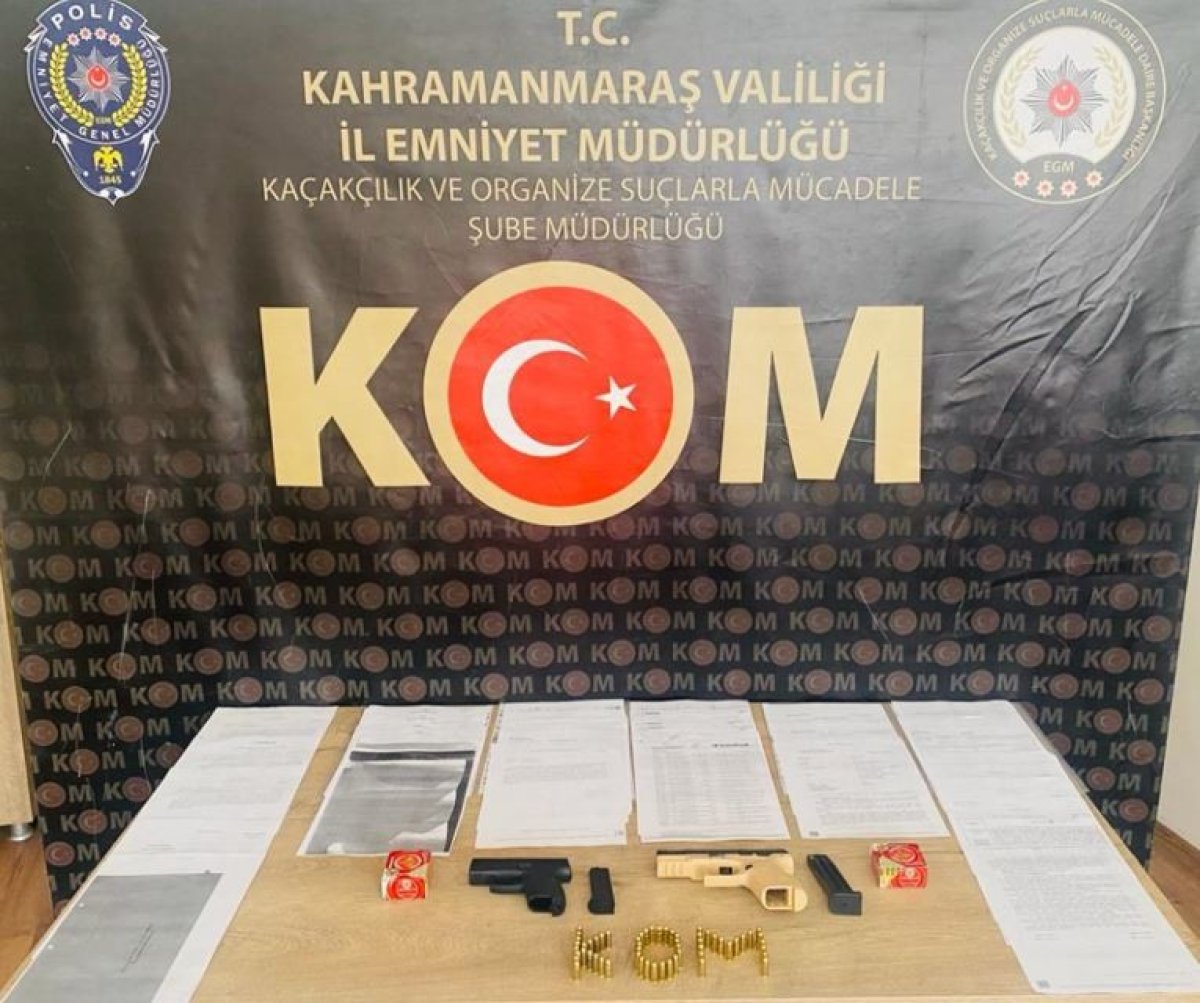 Kahramanmaraş ta şüpheliler bankayı dolandıramadan yakayı ele verdi #1