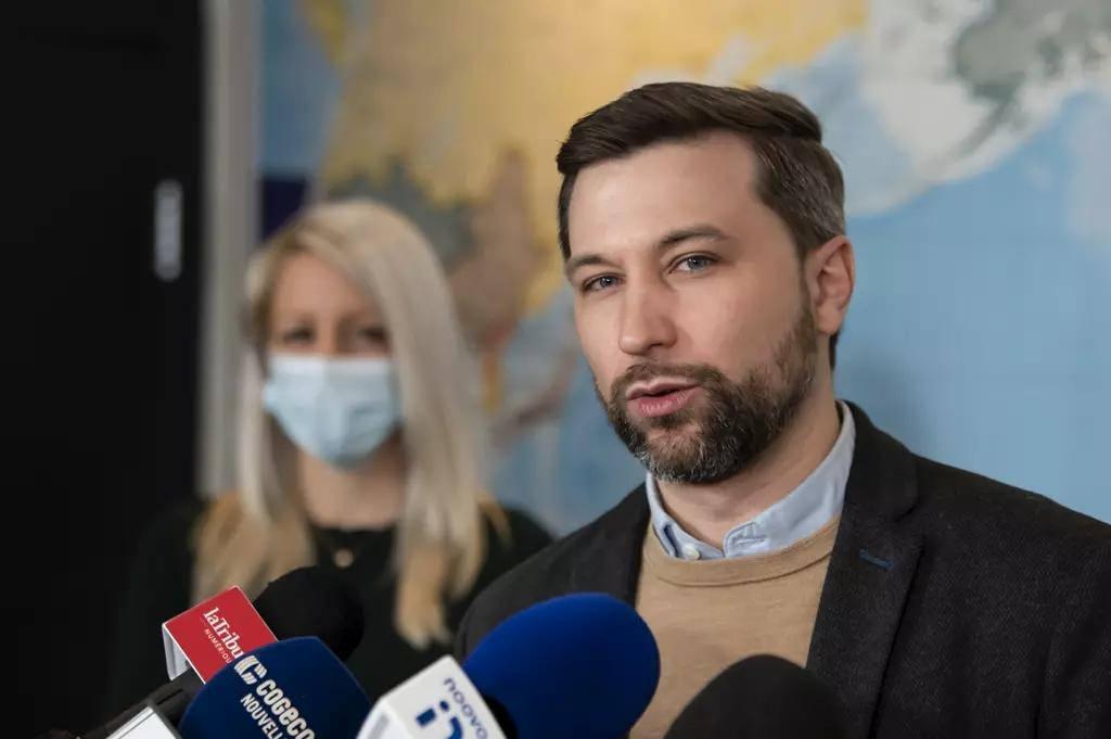 Quebec Solidarity Sözcüsü Gabriel Nadeau-Dubois