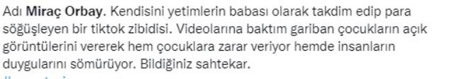 Kendisini 'Yetimlerin hizmetkarı' olarak tanıtan kişinin videosu büyük tepki çekti