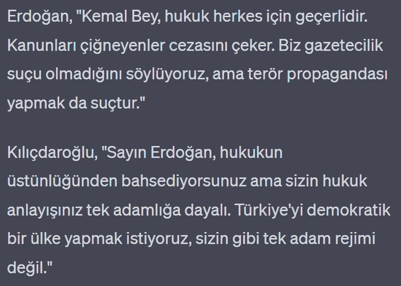 kılıçdaroğlu yapay zeka