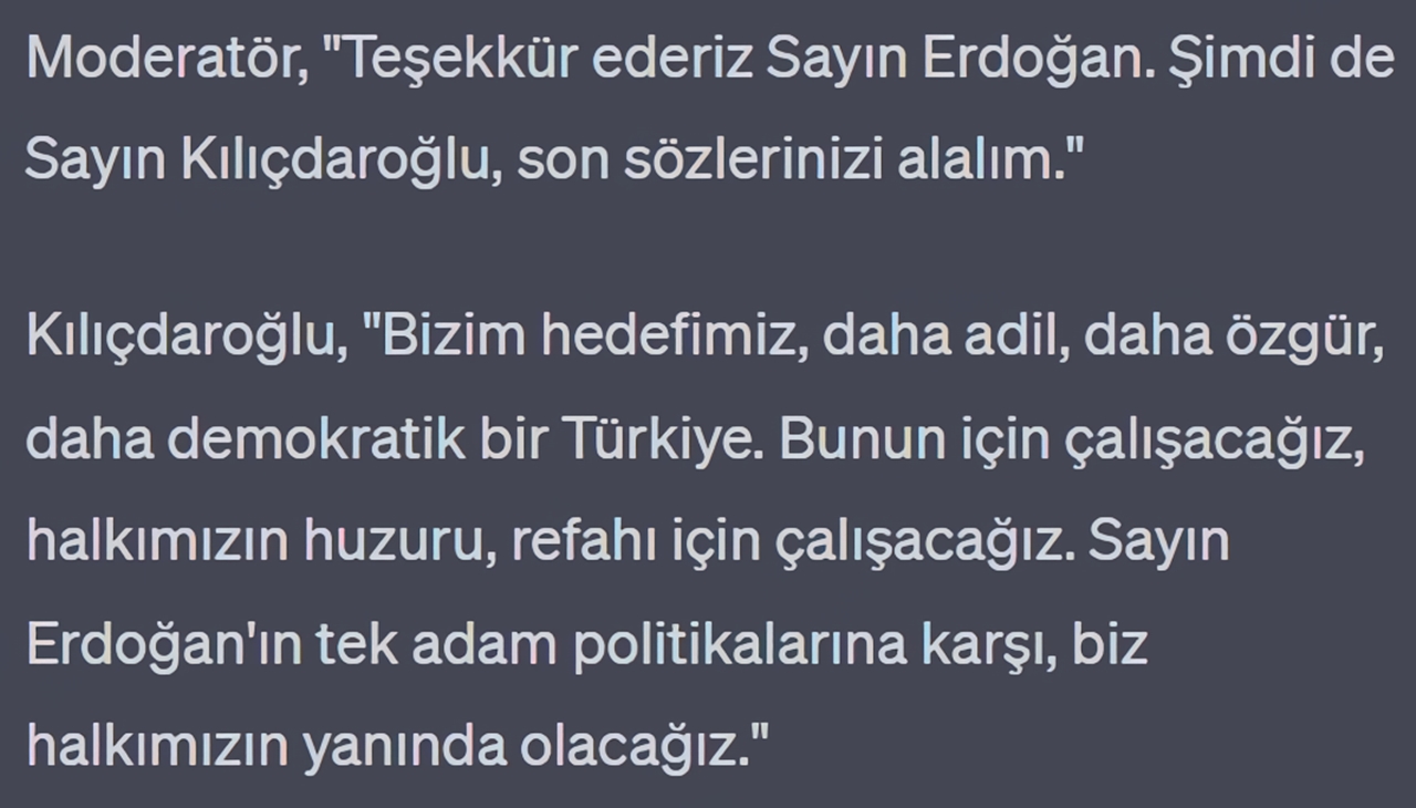 kılıçdaroğlu sözleri