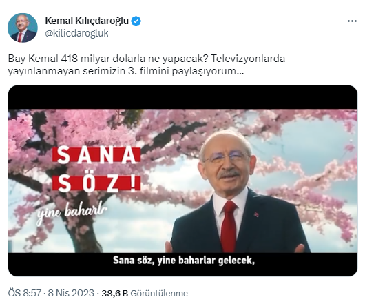 Kılıçdaroğlu, TV kanallarının yayınlamayı reddettiği 3. videoyu paylaştı! Atama bekleyen öğretmenlere bir sözü var