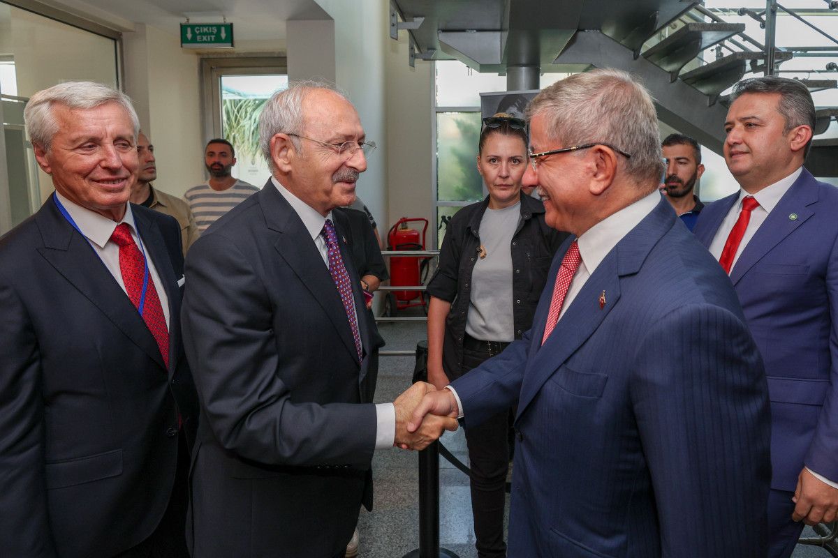 Kılıçdaroğlu ve Davutoğlu ndan altılı masa açıklaması #3