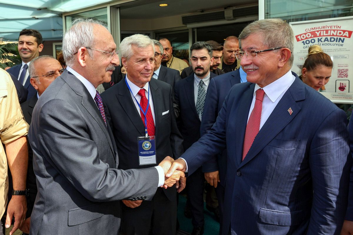 Kılıçdaroğlu ve Davutoğlu ndan altılı masa açıklaması #4