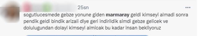 Marmaray metrosunda arıza! Seferler tek yönlü gecikmeli yapılıyor, duraklarda yoğunluk var