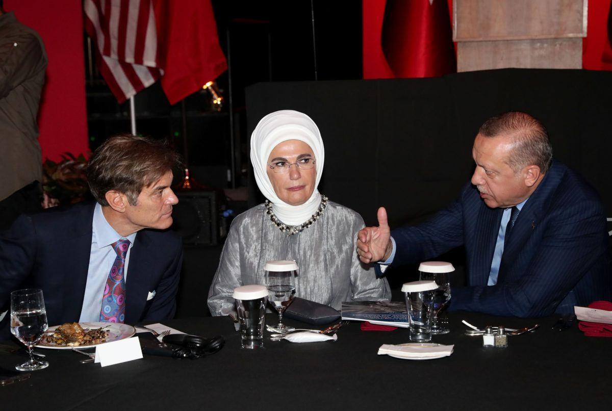 Öz ve Erdoğan, 2018'de yine ABD'de bir programda bir araya gelmişti.