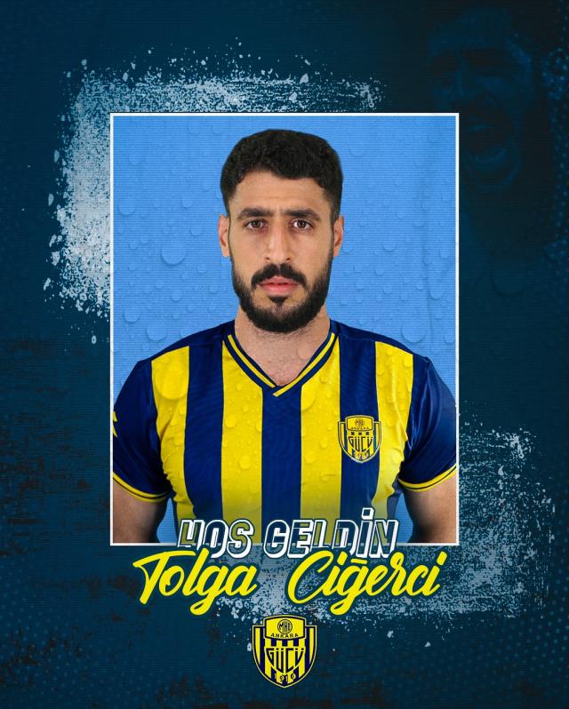 MKE Ankaragücü, Tolga Ciğerci ile 2 yıllık sözleşme imzaladı