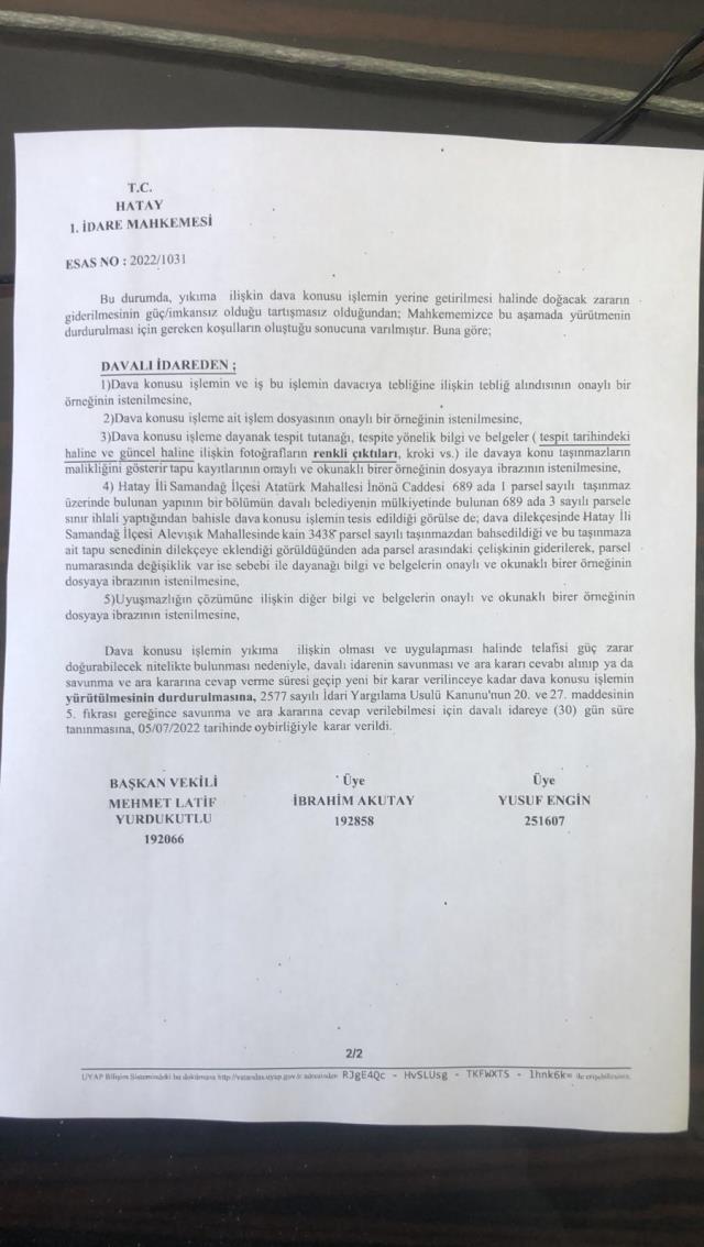 Bina yeni yapılıyormuş gibi gösterildi! Yıkım kararı verildi