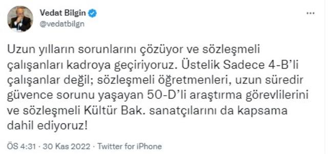 Son dakika! Bakan Bilgin'den asgari ücret zammı mesajı: Enflasyonun tahribatı devam ediyor, bunu dikkate alan bir düzenleme yapacağız