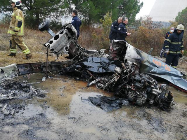 Son Dakika! Bursa'da tek motorlu uçak düştü: 2 ölü