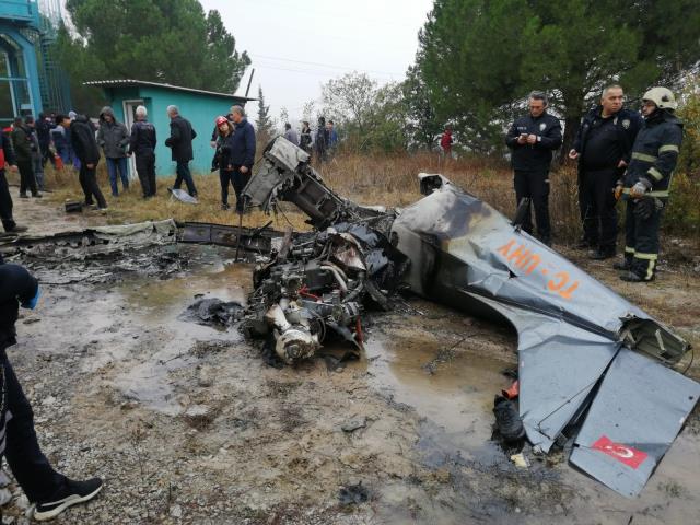 Son Dakika! Bursa'da tek motorlu uçak düştü: 2 ölü