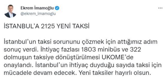 Son Dakika: İstanbul'da 1803 minibüs ve 322 dolmuşun taksiye dönüştürülmesi onaylandı