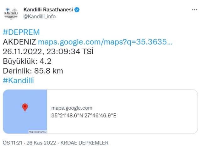 Son dakika: Muğla'da 4.4 büyüklüğünde deprem! Sarsıntı çevre illerden de hissedildi