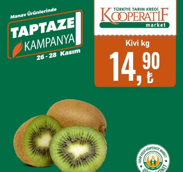 <p>Kivi kg: 14,90 Tl</p>
