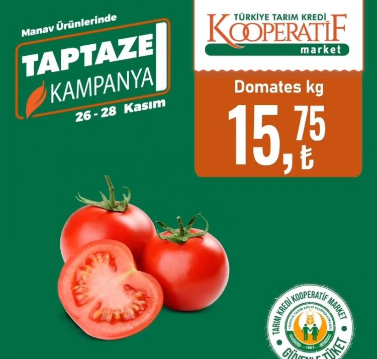 <p>Domates kilo: 15,75 TL</p>
