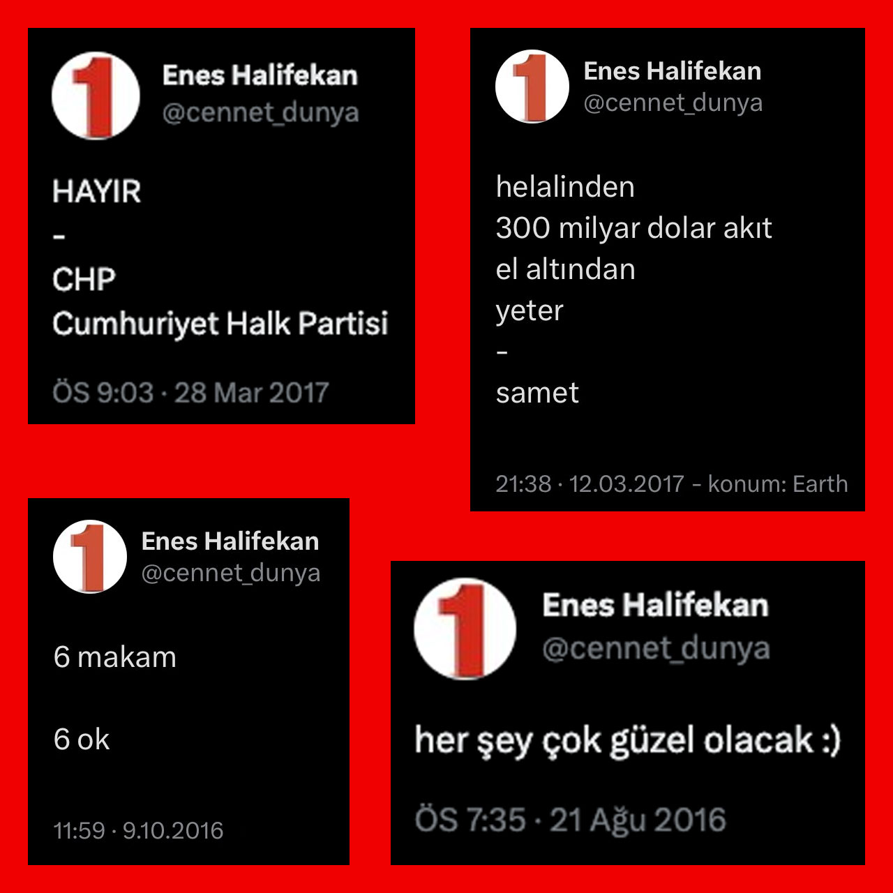 enes halifekan hayır