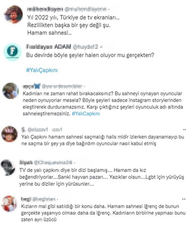 Yalı Çapkını dizisindeki hamam sahnesi izleyicileri çileden çıkardı