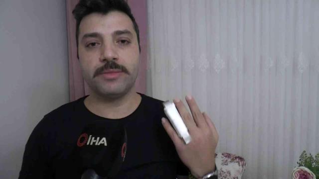 Yatırılan rakamı görünce çılgına döndü! Ev sahibi ile kiracının kavgası kamerada