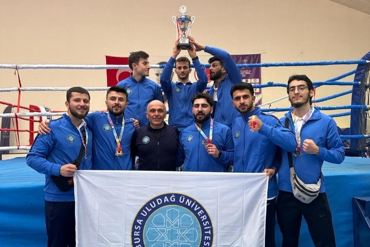 Bursa Uludağ Üniversitesi, Kick Boks K1 Türkiye Şampiyonasında Birinci