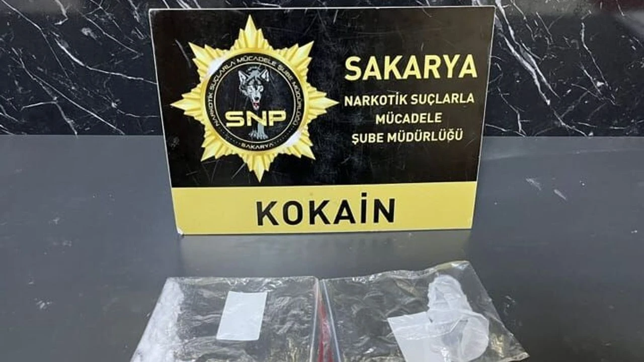 Sakarya’da kokain operasyonu: Yakalanan şüpheli tutuklandı