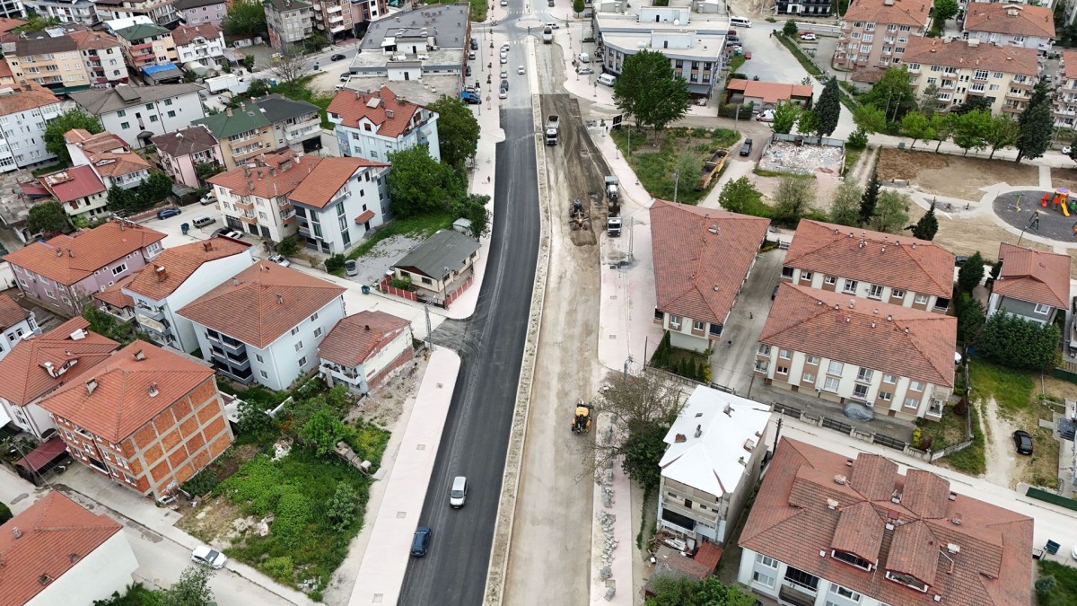 Şehrin kuzeyini merkeze bağlayacak yeni koridor tamamlanıyor