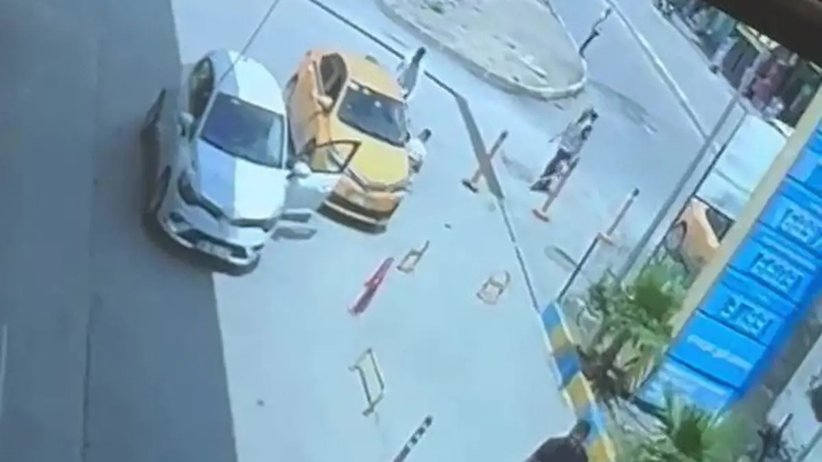 Trafikte tartıştığı taksiciyi takip edip akaryakıt istasyonunda bıçakladı
