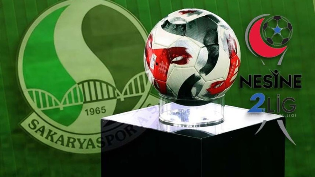 Sakaryaspor’un rakipleri belli oluyor! 2. Lig kura çekimi 7 Haziran’da