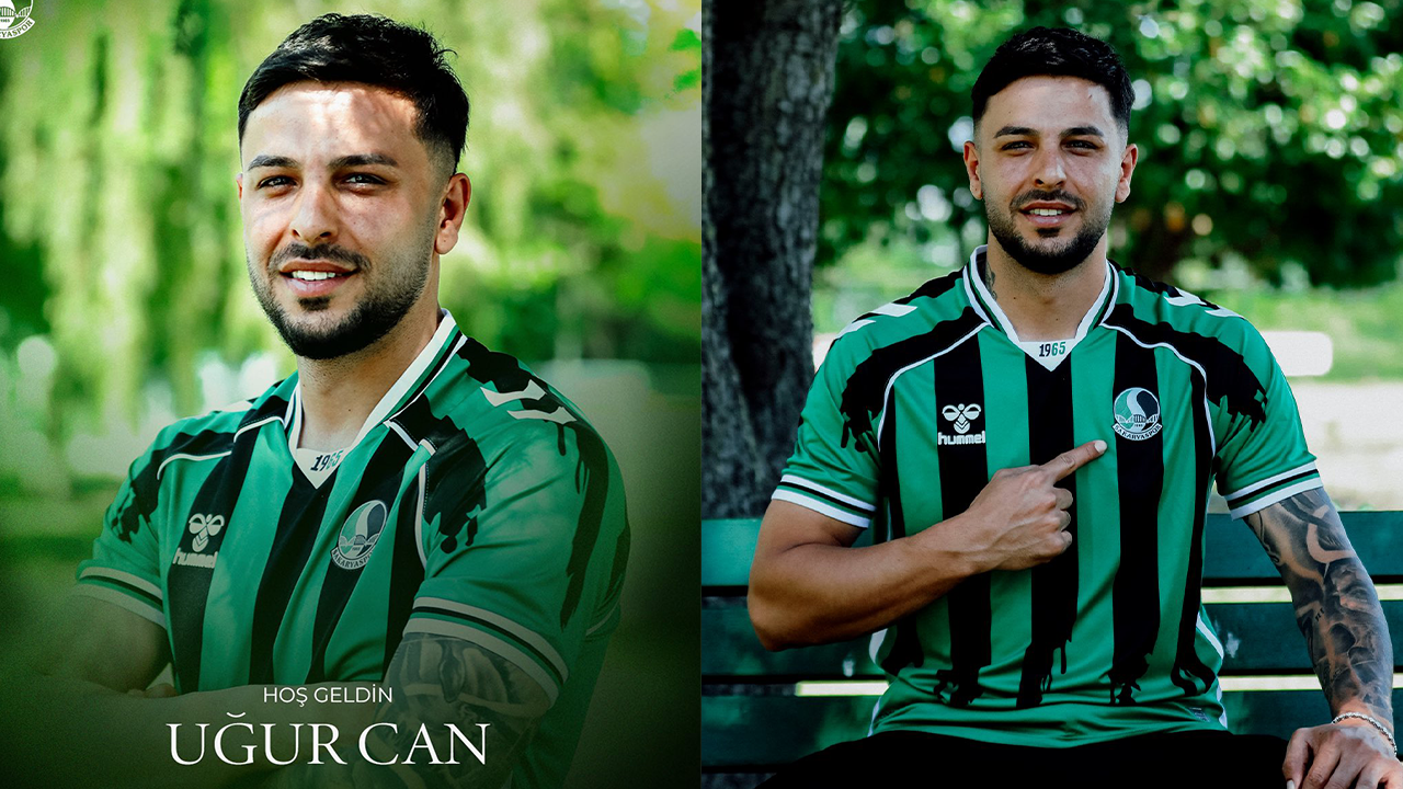 Sakaryaspor'dan kanat hattına takviye: Uğur Can resmen açıklandı
