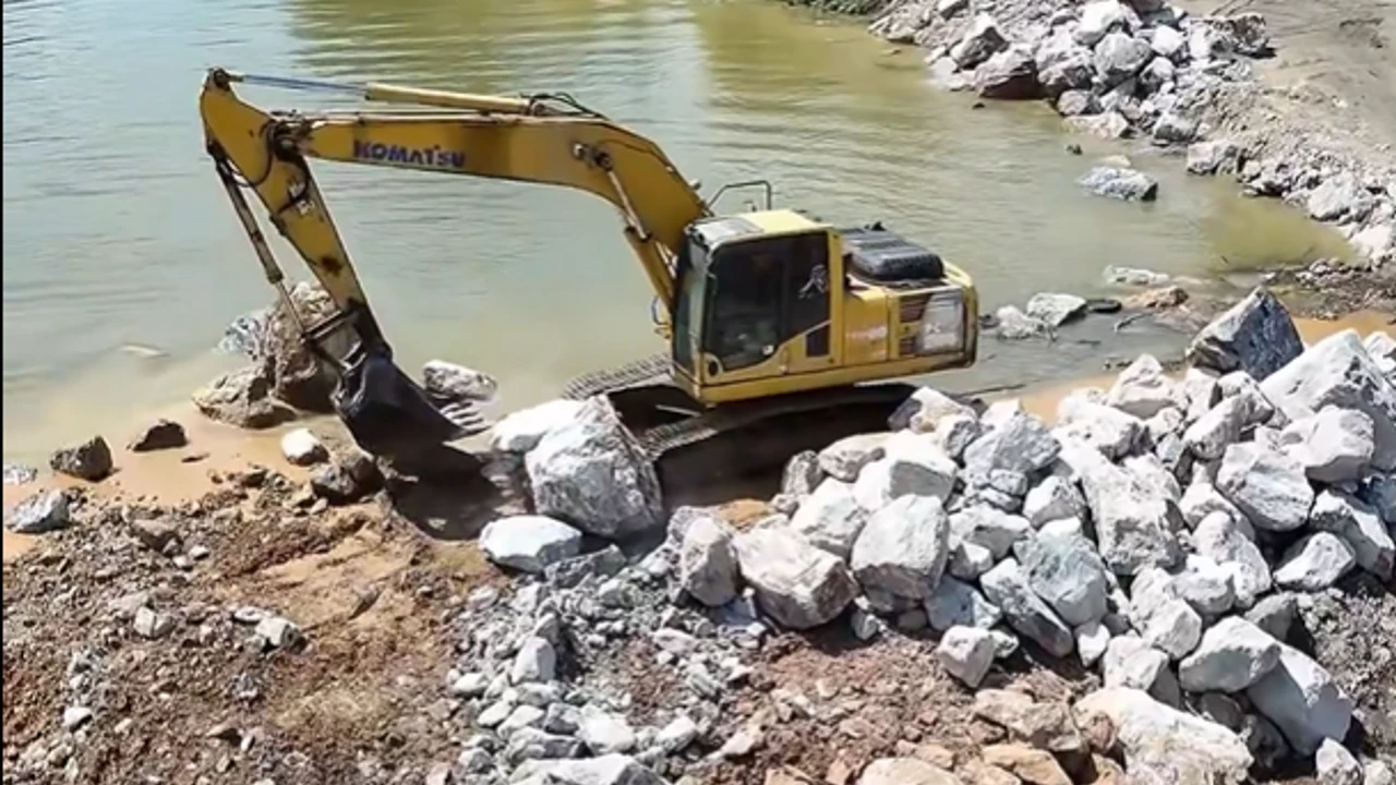 Sakarya Nehri bent projesinde çalışmalar başladı