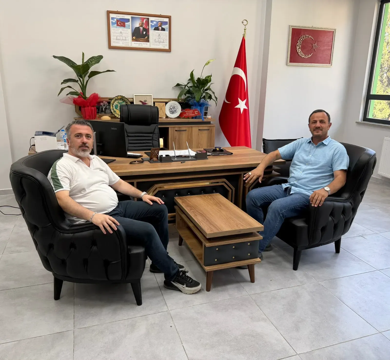 Birincioğlu’ndan Öztaş’a hayırlı olsun ziyareti