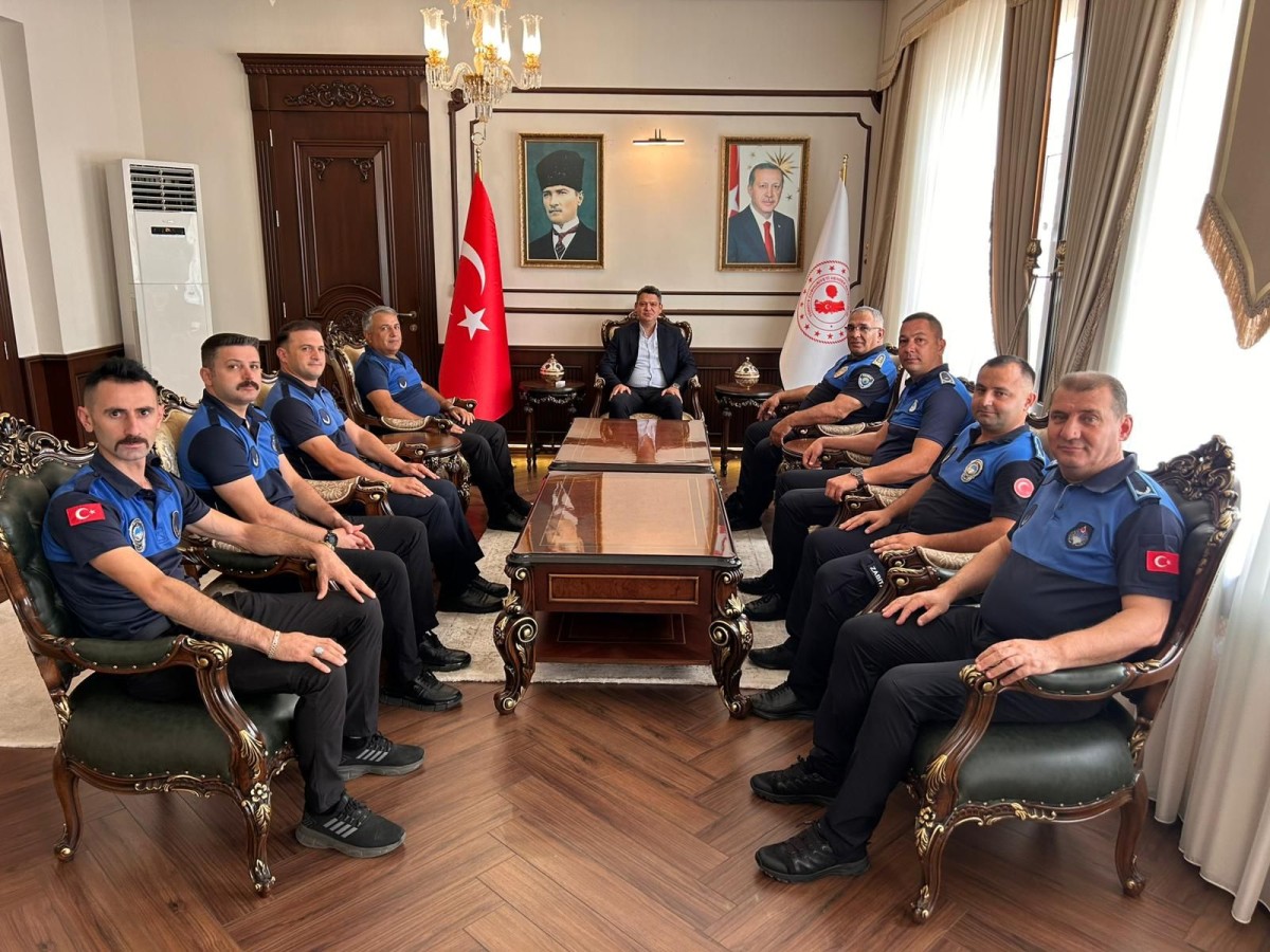 Hendek’te Zabıta Haftası’nda anlamlı ziyaret