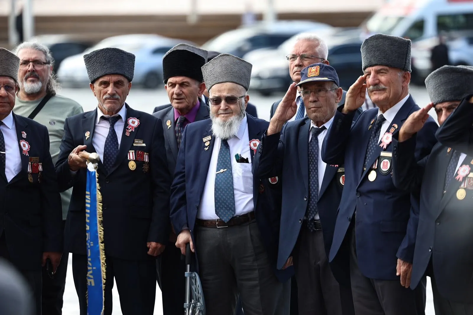 Sakarya’da Gaziler Günü için Kent Meydanı’nda tören düzenlendi