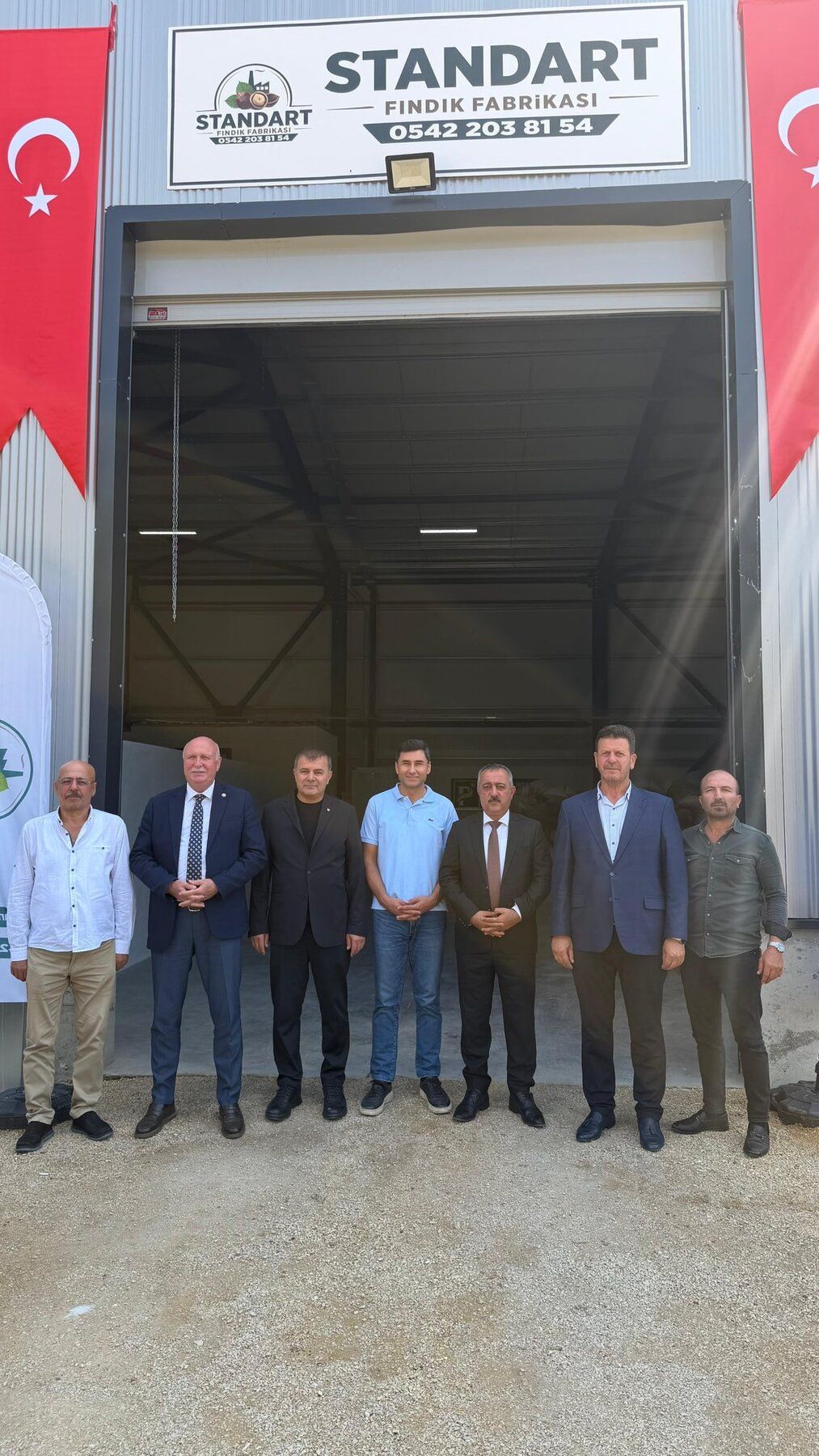 Akyazı’da fındık hamlesi: Yeni tesis faaliyete başladı!